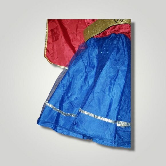 Youth Girls superwoman super hero costume Medium - Picture 3 of 5